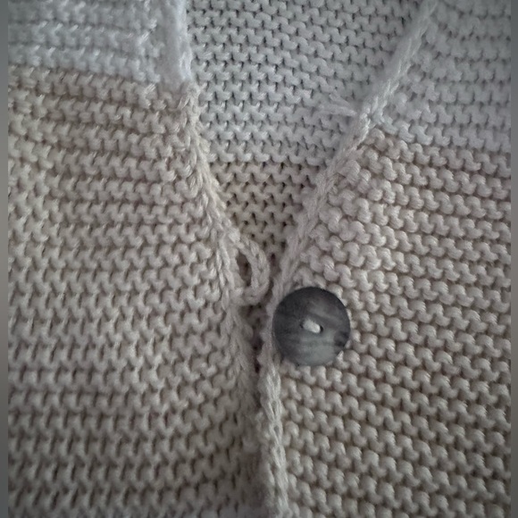 Gray Ribbed Cardigan - Picture 4 of 11